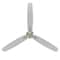 Wac Blitzen Indoor and Outdoor 3-Blade Smart Ceiling Fan 54in Brushed Nickel with Remote Control, 120 V F-060 - alternate 3